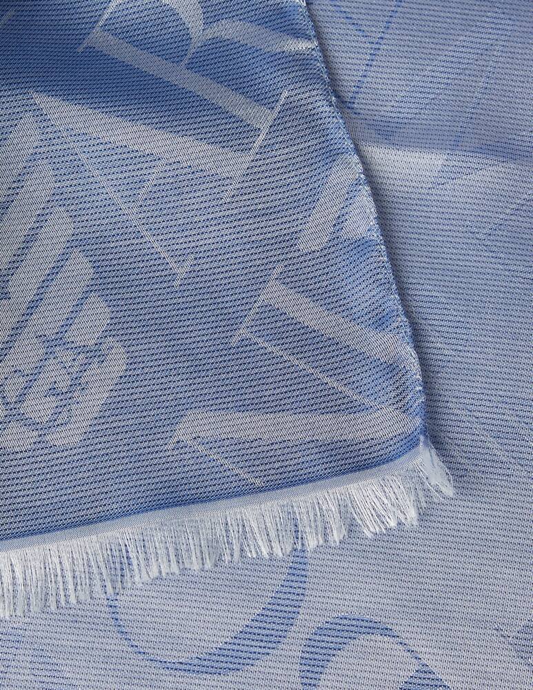 rinascente Emporio Armani Logo eagle scarf 