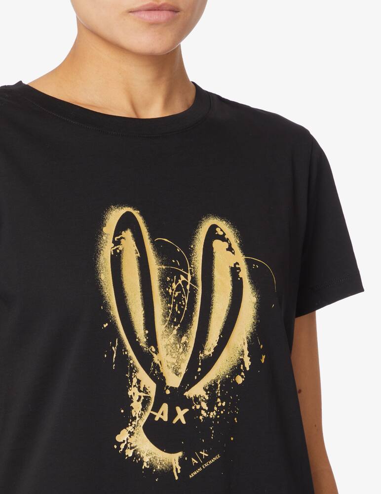rinascente Armani Exchange T-shirt Rabbit - Nero