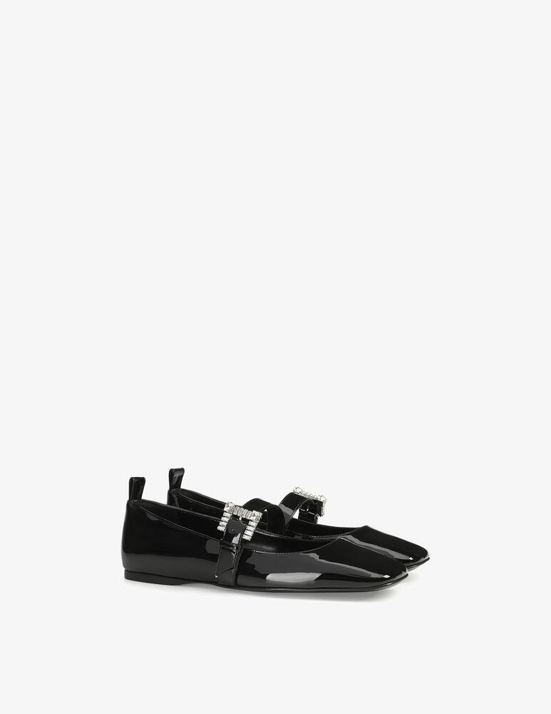 rinascente Sergio Rossi Sr Twenty Buckle ballet flats