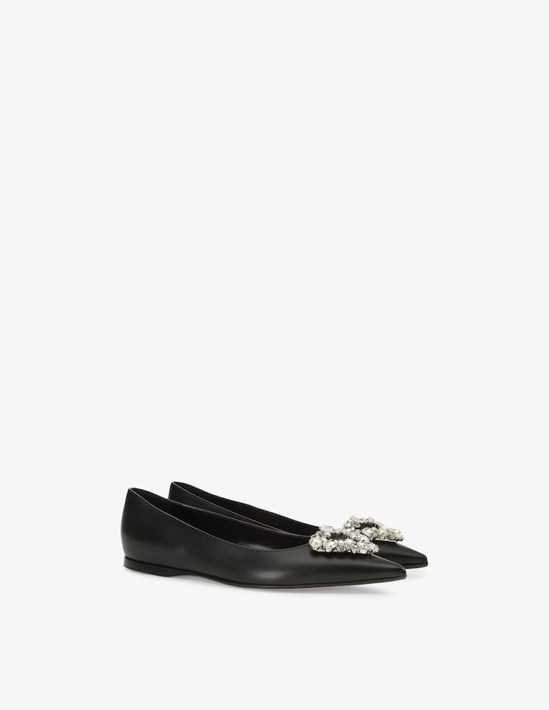 rinascente Sergio Rossi Sr godiva precious ballet flats