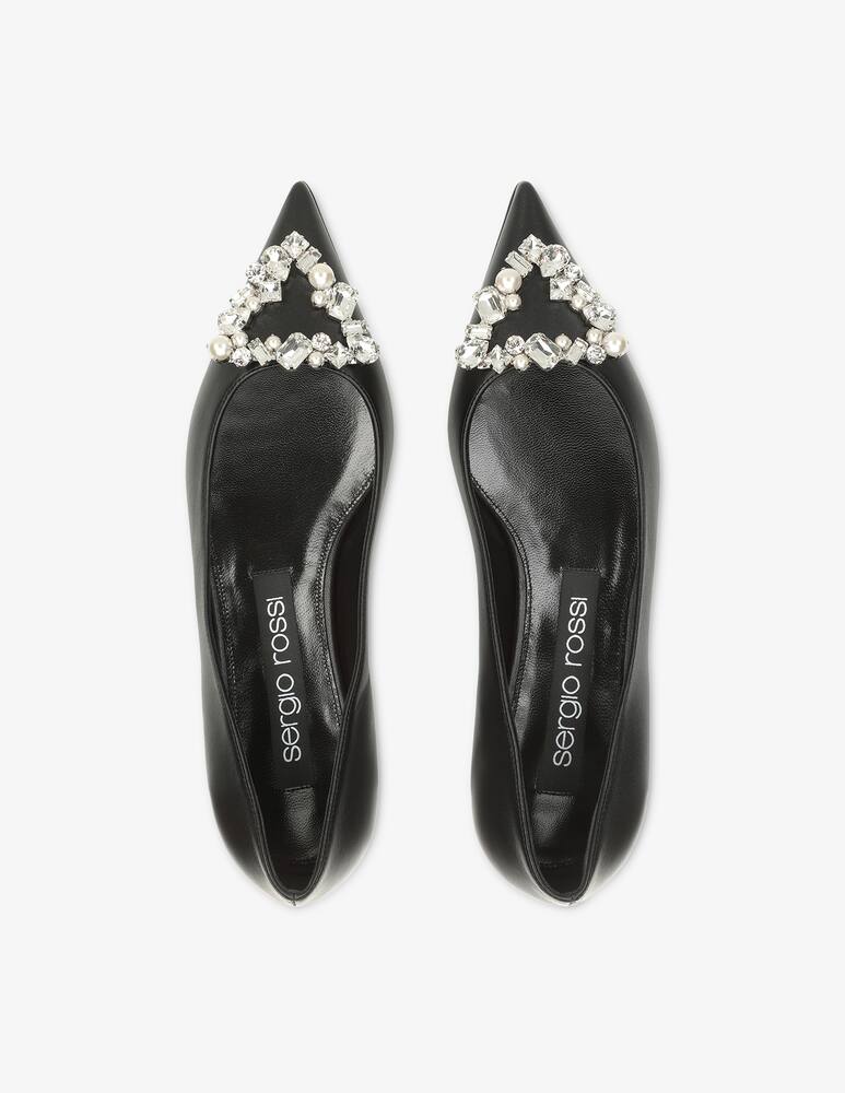 rinascente Sergio Rossi Sr godiva precious ballet flats