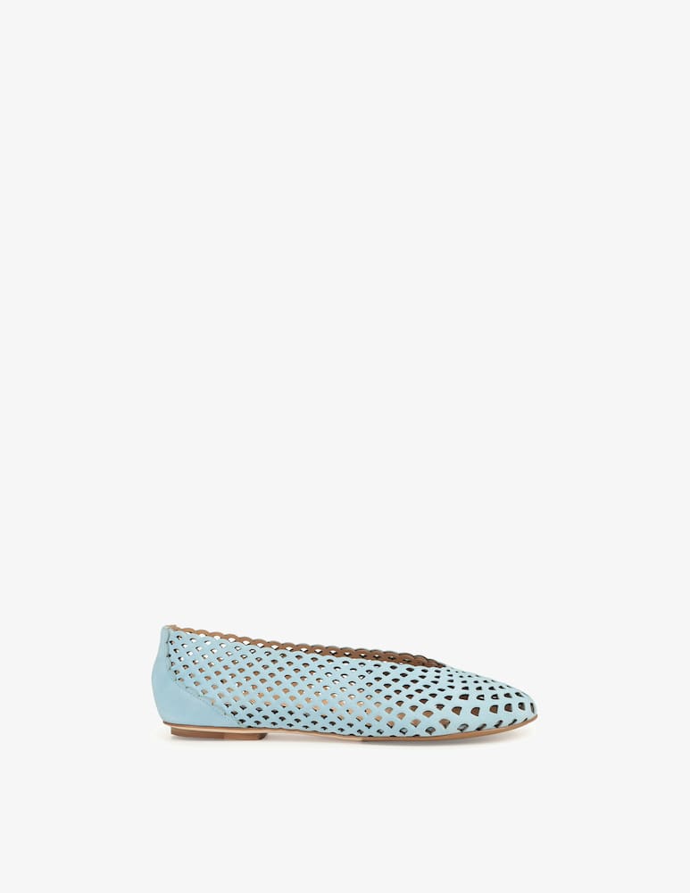 rinascente Sergio Rossi Sr Micro Mermaid baller flats
