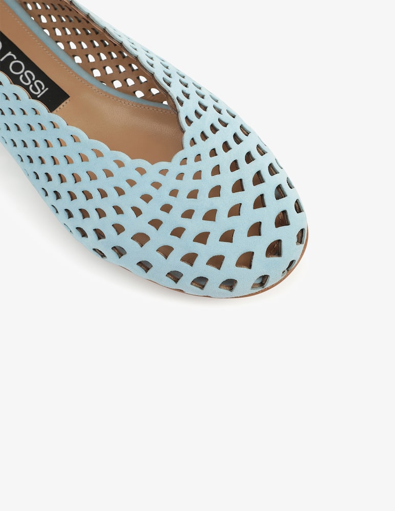 rinascente Sergio Rossi Sr Micro Mermaid baller flats