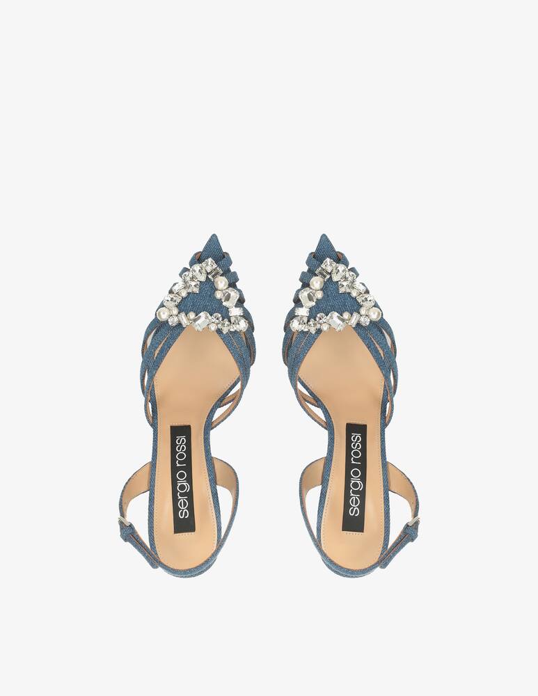 rinascente Sergio Rossi Sr Godiva Precious heeled sandals