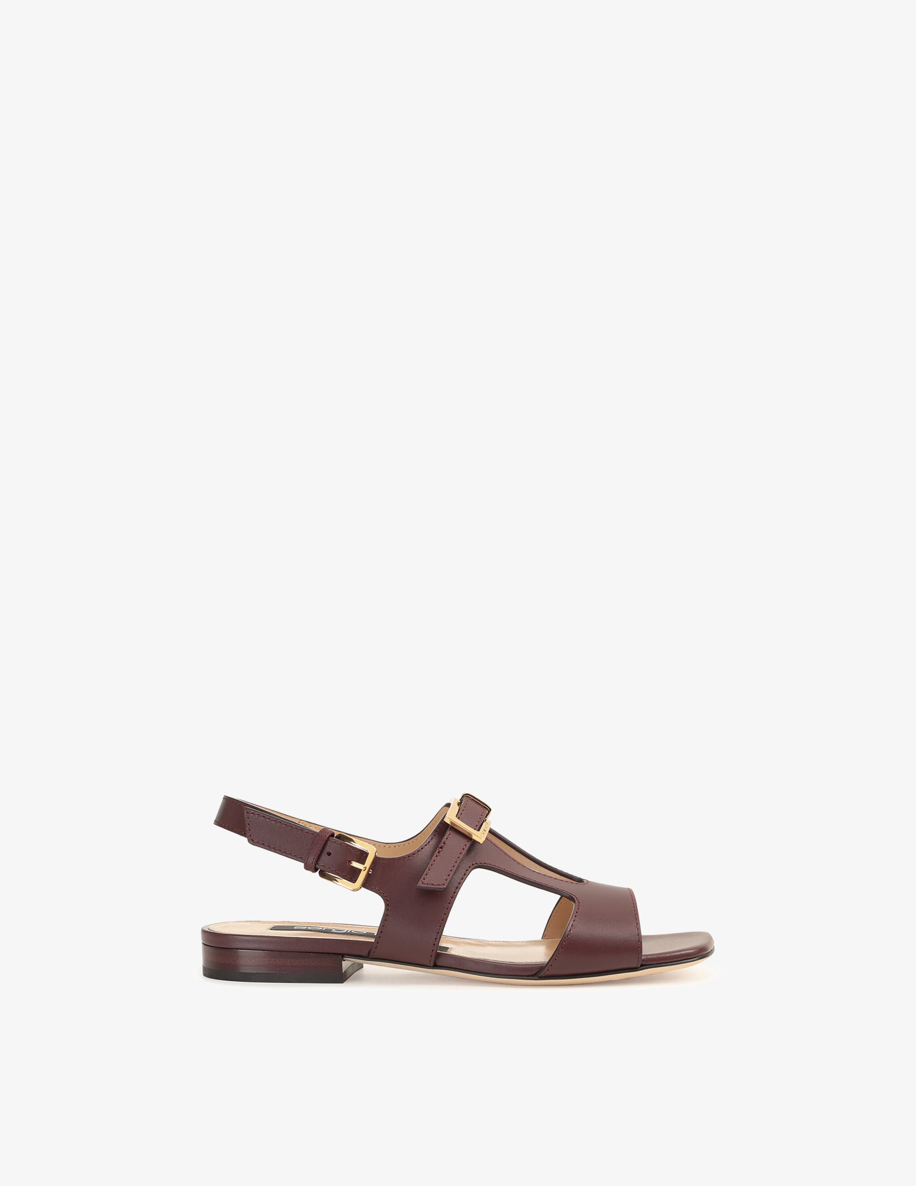 Shop Sergio Rossi Sr Nora flats on Rinascente