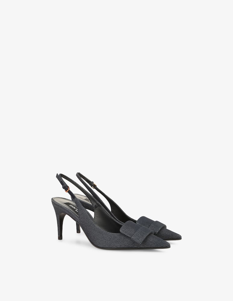 rinascente Sergio Rossi Slingback pointed heels
