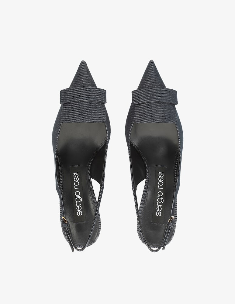 rinascente Sergio Rossi Slingback pointed heels