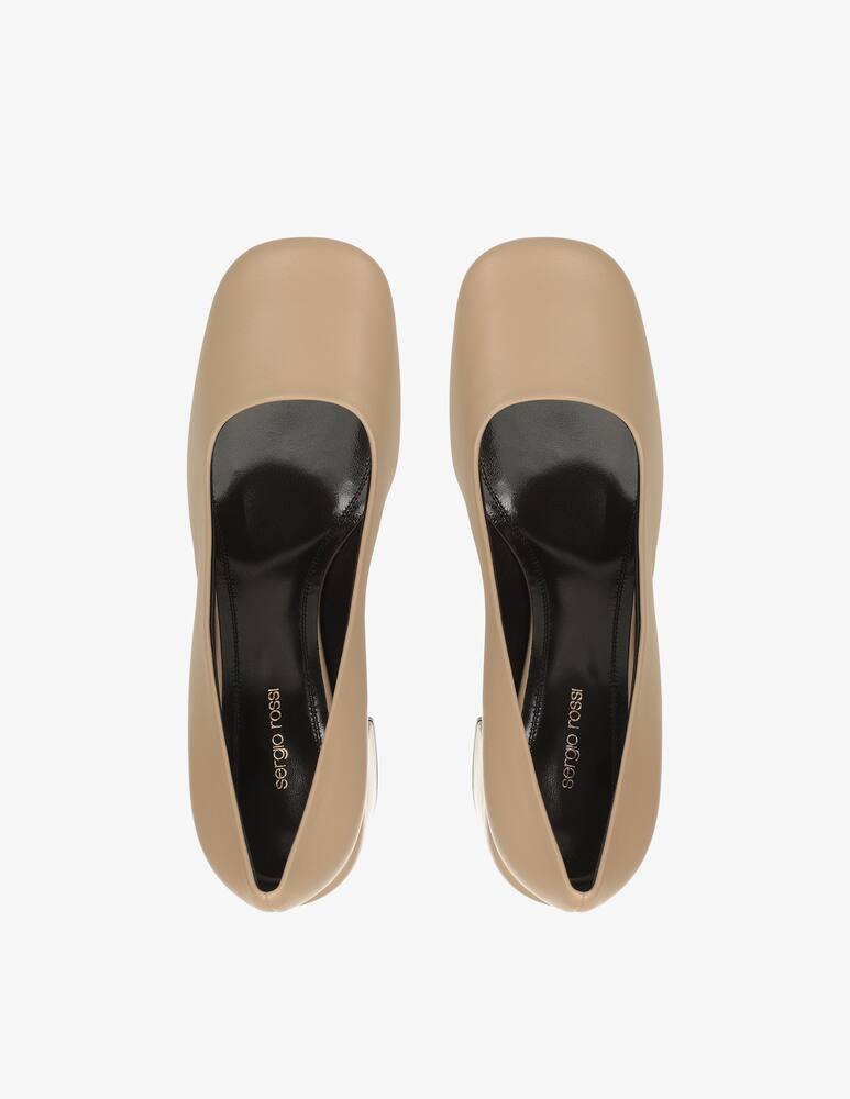 rinascente Sergio Rossi Convex heel pump