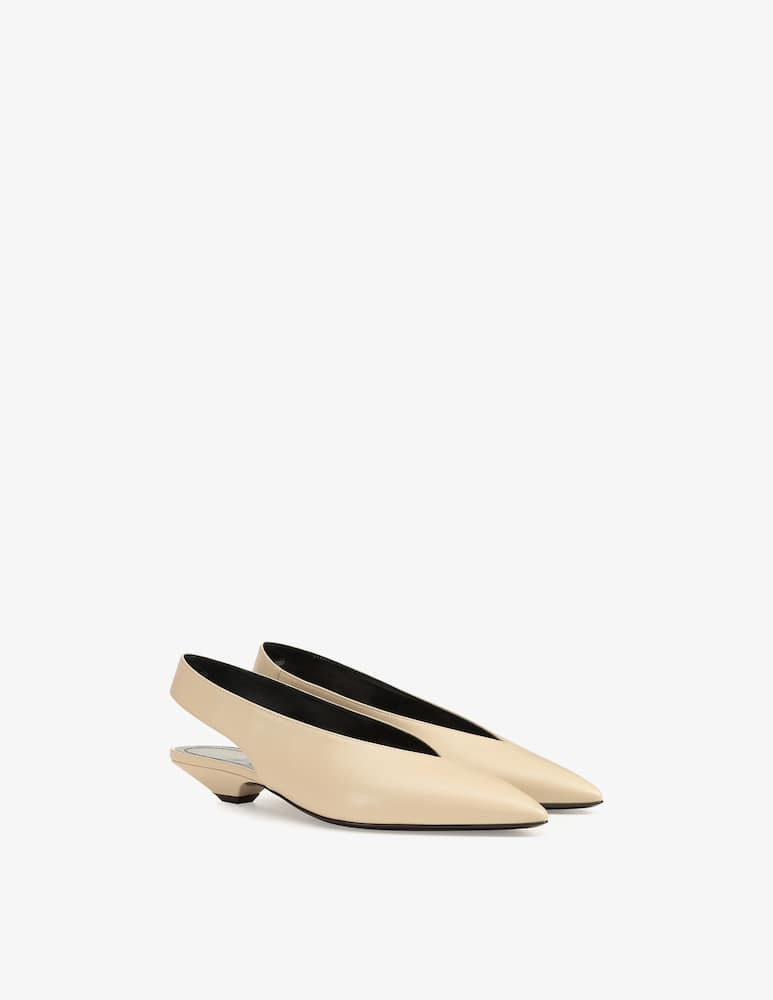 rinascente Sergio Rossi Beak slingback pumps