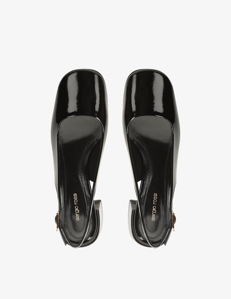 Sergio Rossi Convex slingback pump - picture 4 Sergio Rossi Convex slingback pump - picture 4
