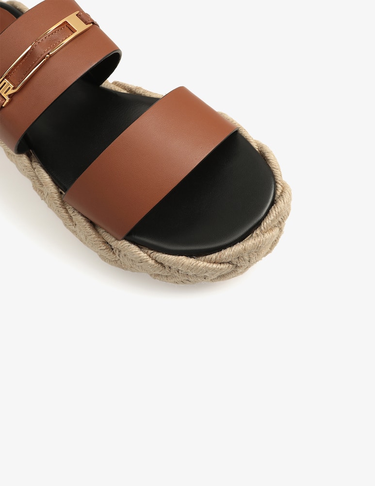 rinascente Sergio Rossi Bitt platform sandals