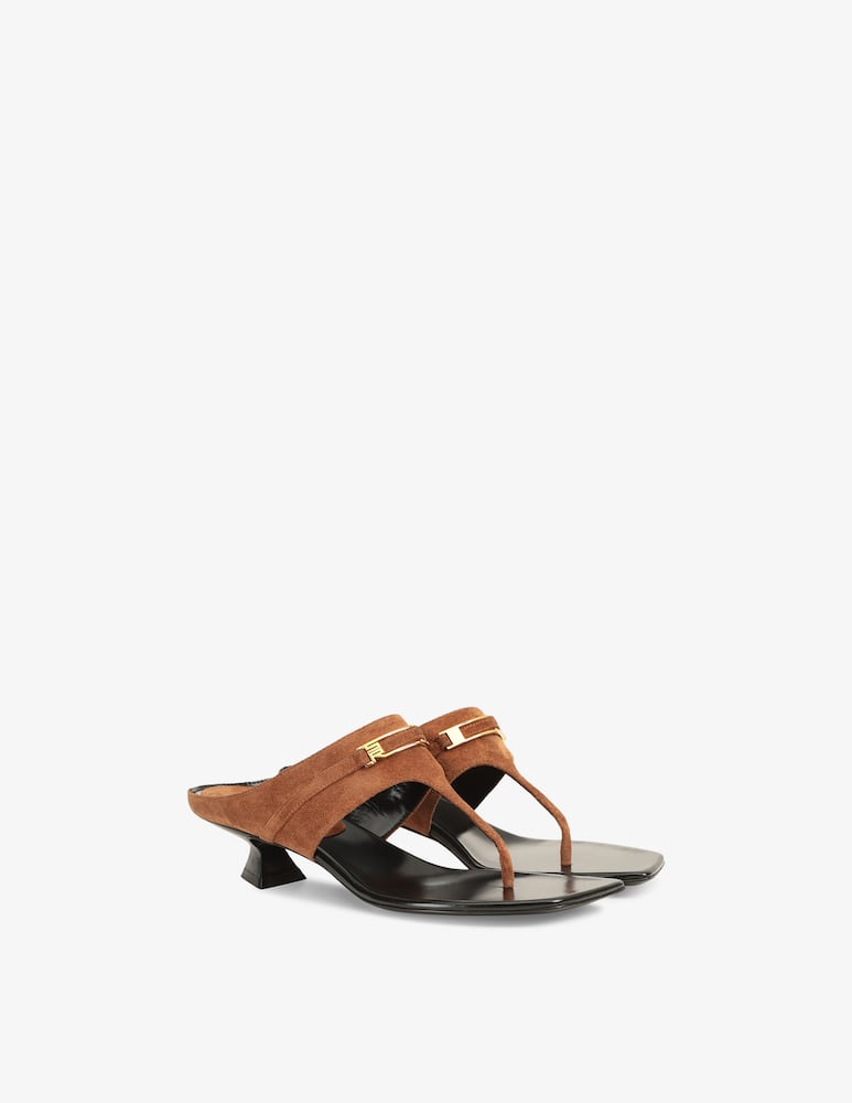 rinascente Sergio Rossi Bitt heeled sandal