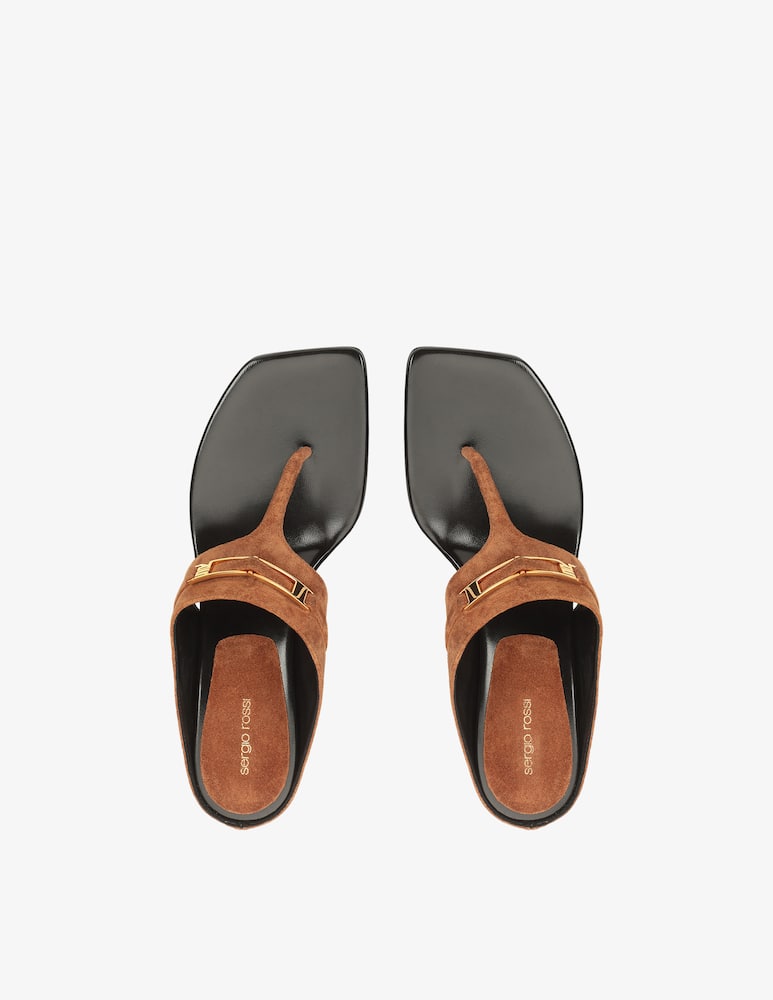 rinascente Sergio Rossi Bitt heeled sandal