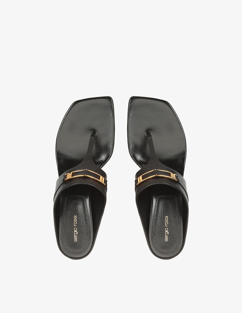 rinascente Sergio Rossi Bitt heeled sandal