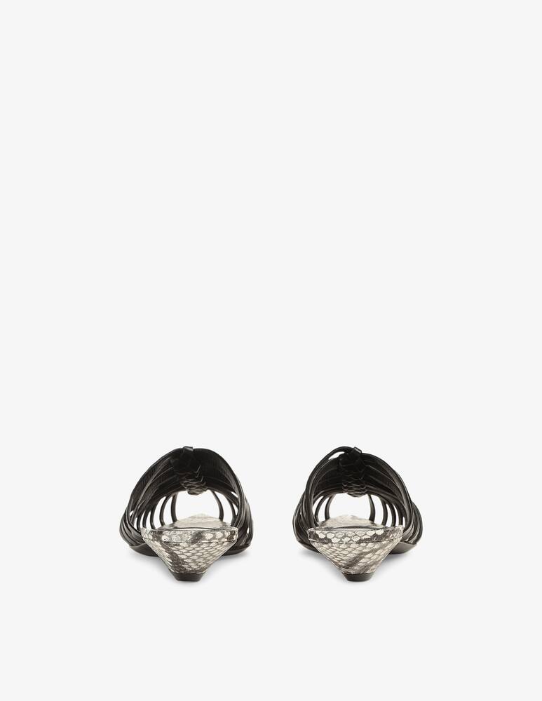 rinascente Sergio Rossi Wovenia sandals