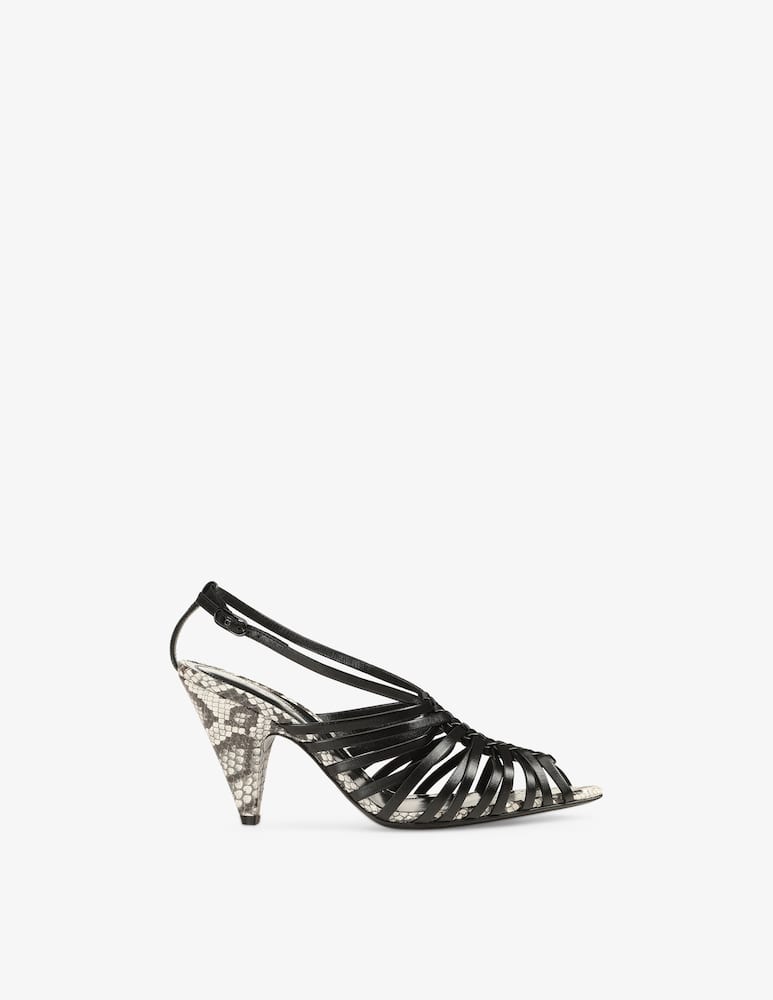 rinascente Sergio Rossi Sandalo intrecciato Wovenia