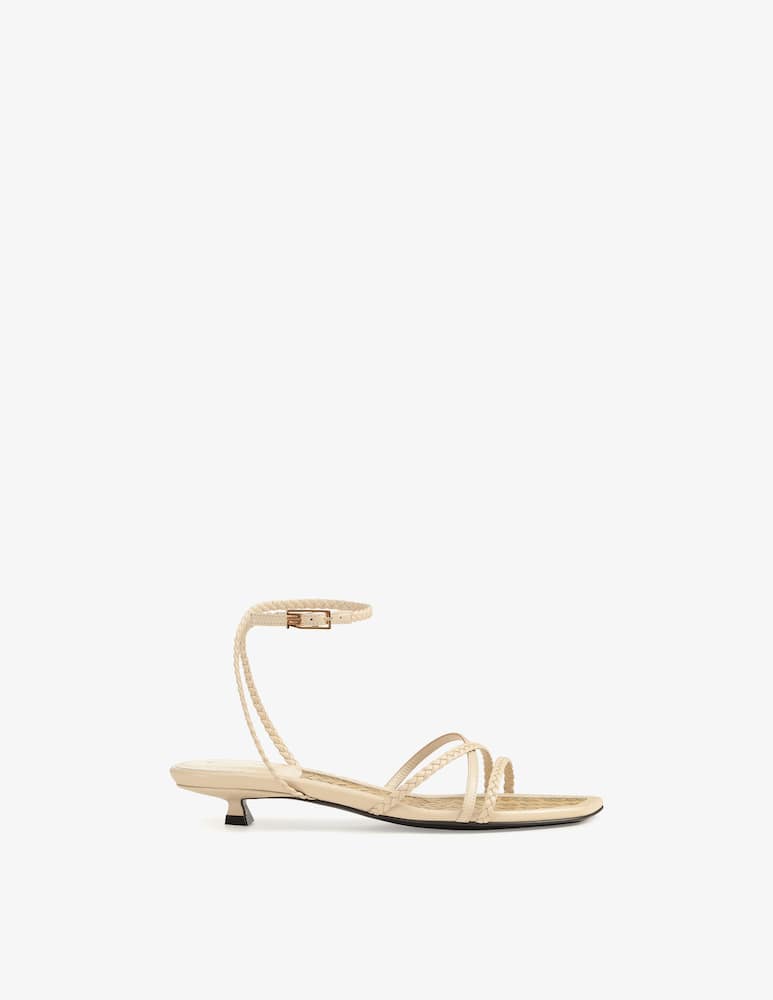 rinascente Sergio Rossi Sandali flat intrecciati Braid