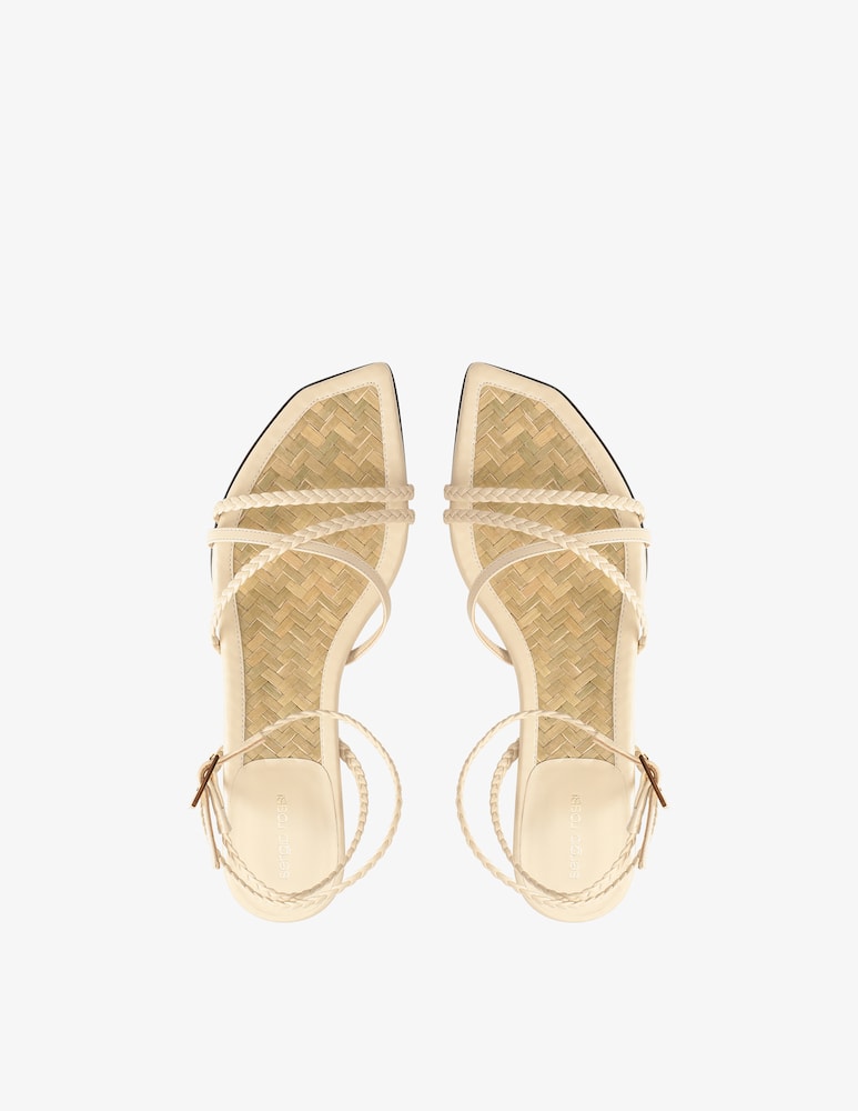 Sergio Rossi Sandali flat intrecciati Braid - immagine 4 Sergio Rossi Sandali flat intrecciati Braid - immagine 4