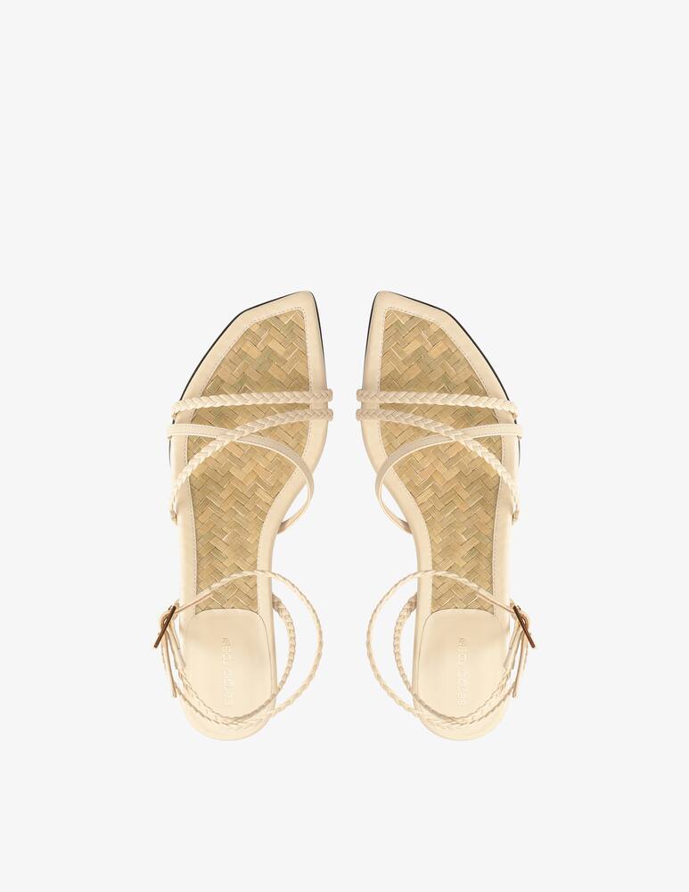 rinascente Sergio Rossi Sandali flat intrecciati Braid