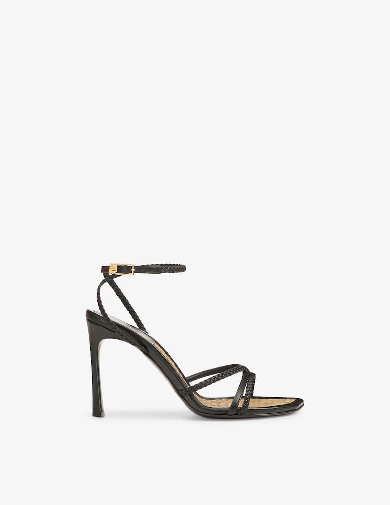 rinascente Sergio Rossi Braid sandal