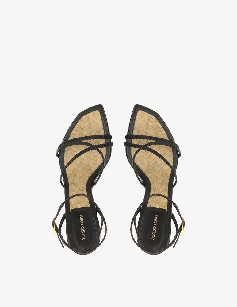 rinascente Sergio Rossi Braid sandal