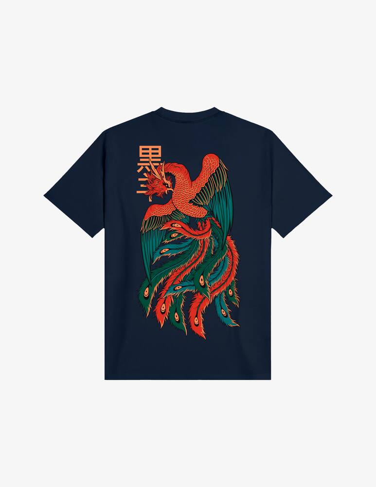rinascente Dolly Noire Phoenix print t-shirt