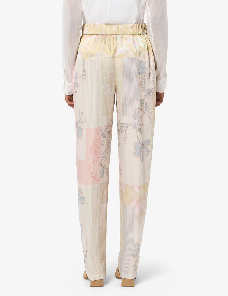 rinascente Forte Forte Pantaloni in misto seta Secret Garden
