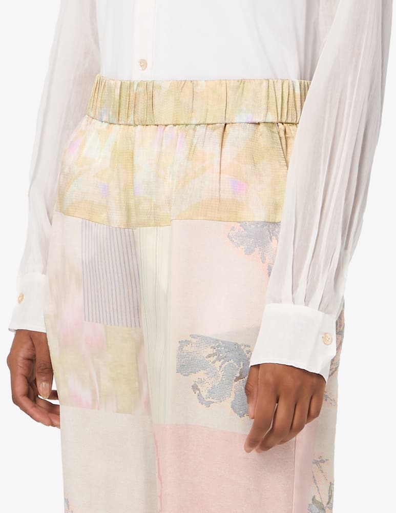 rinascente Forte Forte Pantaloni in misto seta Secret Garden