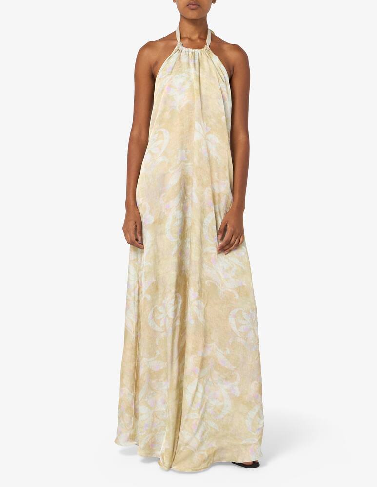 rinascente Forte Forte Lily print viscose dress