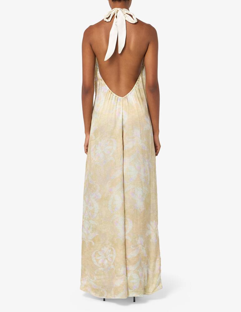 rinascente Forte Forte Lily print viscose dress