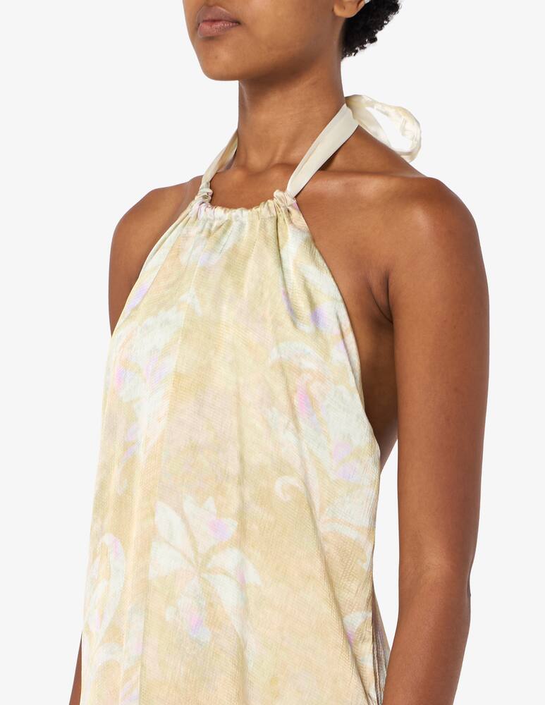 rinascente Forte Forte Lily print viscose dress