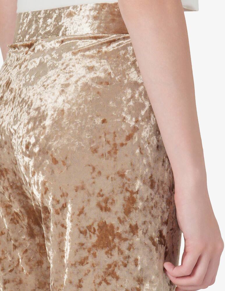 rinascente Forte Forte Iridescent velvet trousers