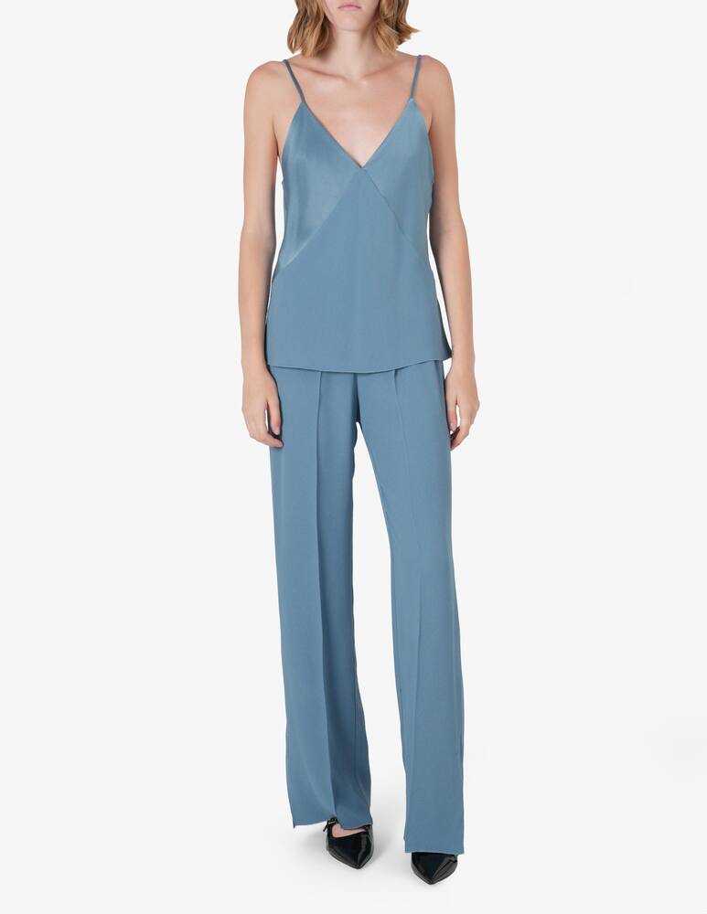 rinascente Forte Forte Matte satin smoking pants