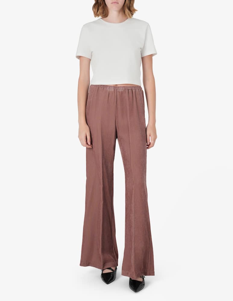 rinascente Forte Forte Pantaloni in velluto fluido