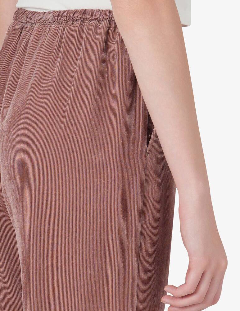 rinascente Forte Forte Pantaloni in velluto fluido