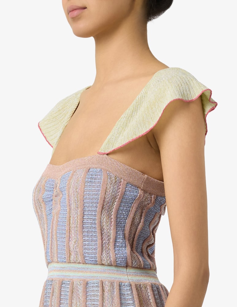 Forte Forte Abito lungo intarsia Les Folies - immagine 4 Forte Forte Abito lungo intarsia Les Folies - immagine 4