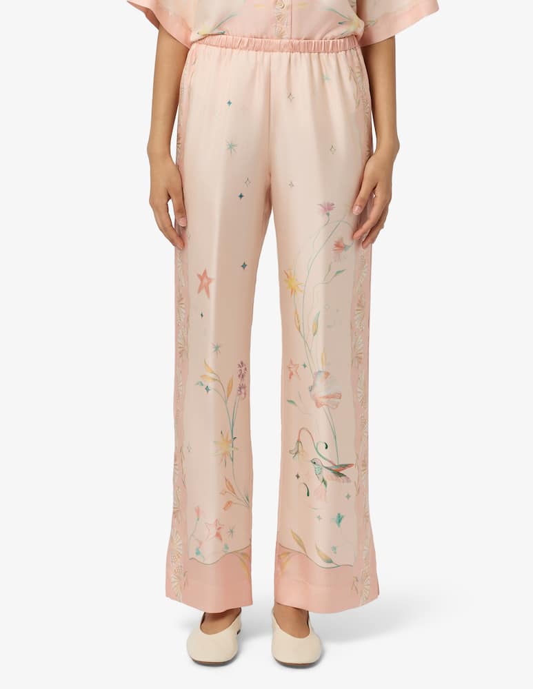 rinascente Forte Forte Deliverance print twill trousers