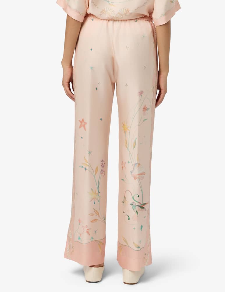 rinascente Forte Forte Deliverance print twill trousers