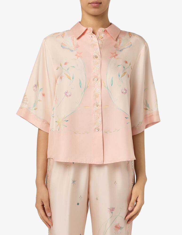 Forte Forte Deliverance print twill shirt - picture 1