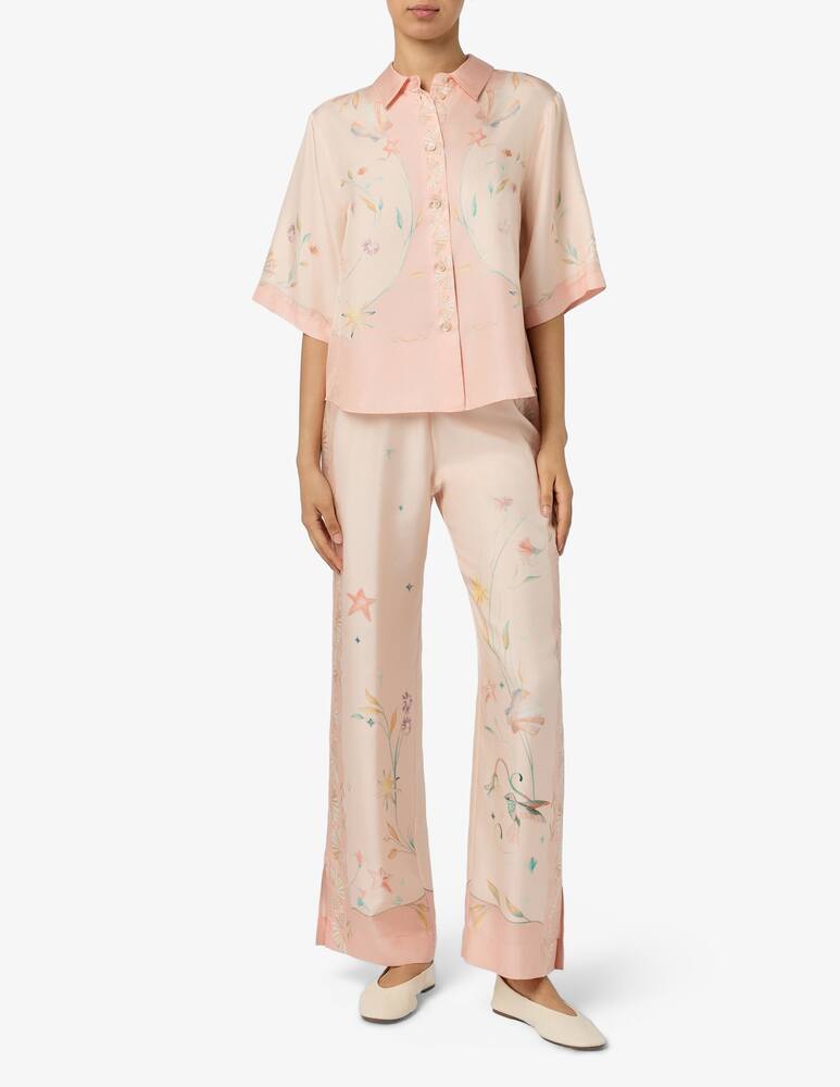 rinascente Forte Forte Deliverance print twill shirt
