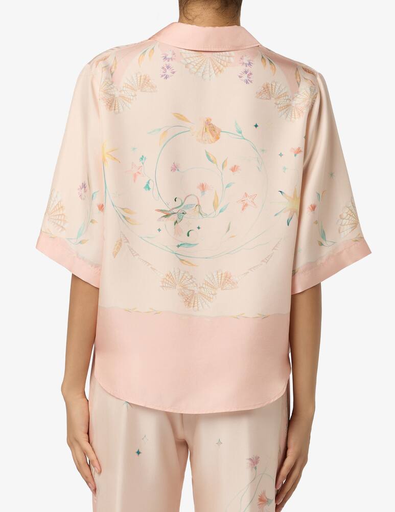 rinascente Forte Forte Deliverance print twill shirt