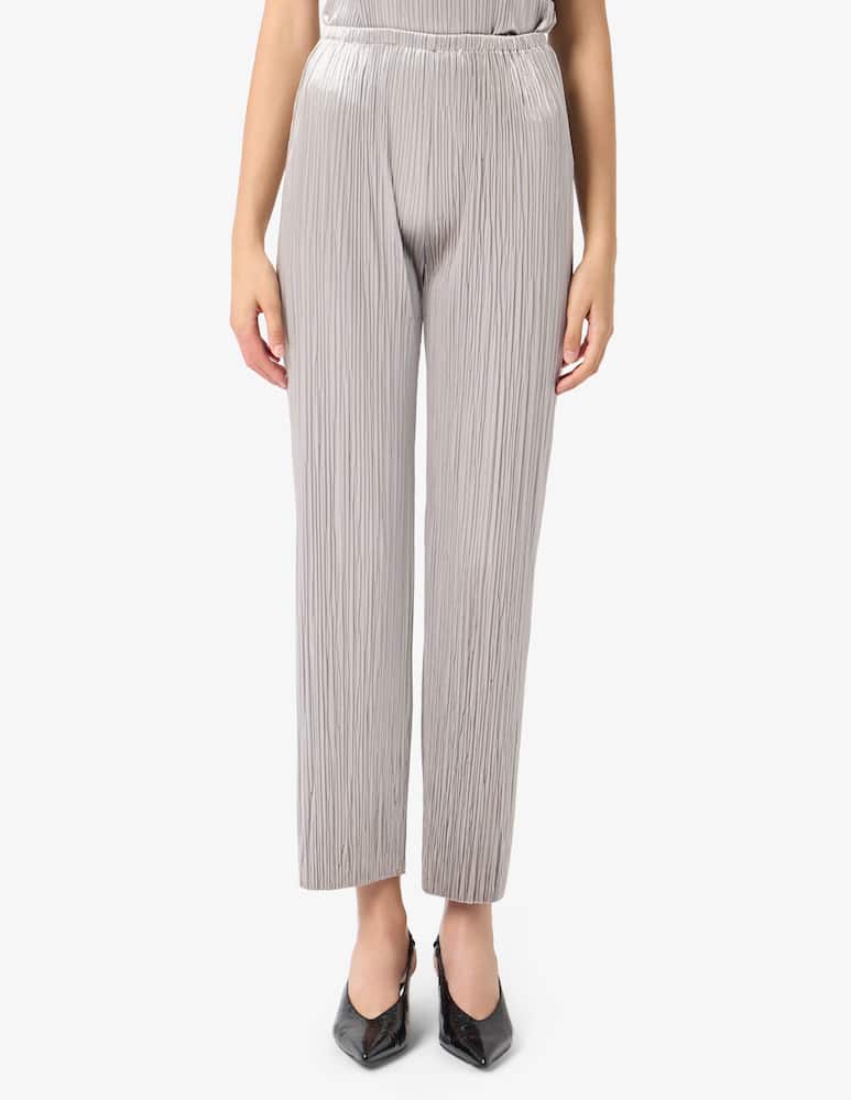 rinascente Forte Forte Pleated jersey elasticated pants
