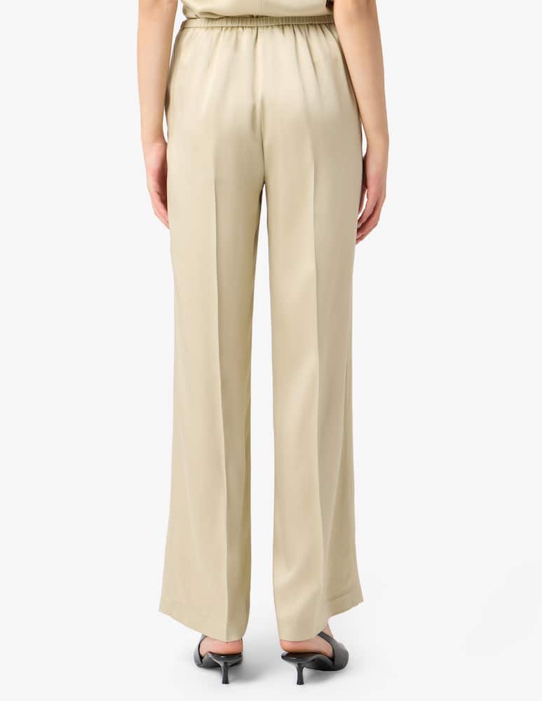 Forte Forte Pantaloni a vita alta in satin - immagine 3 Forte Forte Pantaloni a vita alta in satin - immagine 3