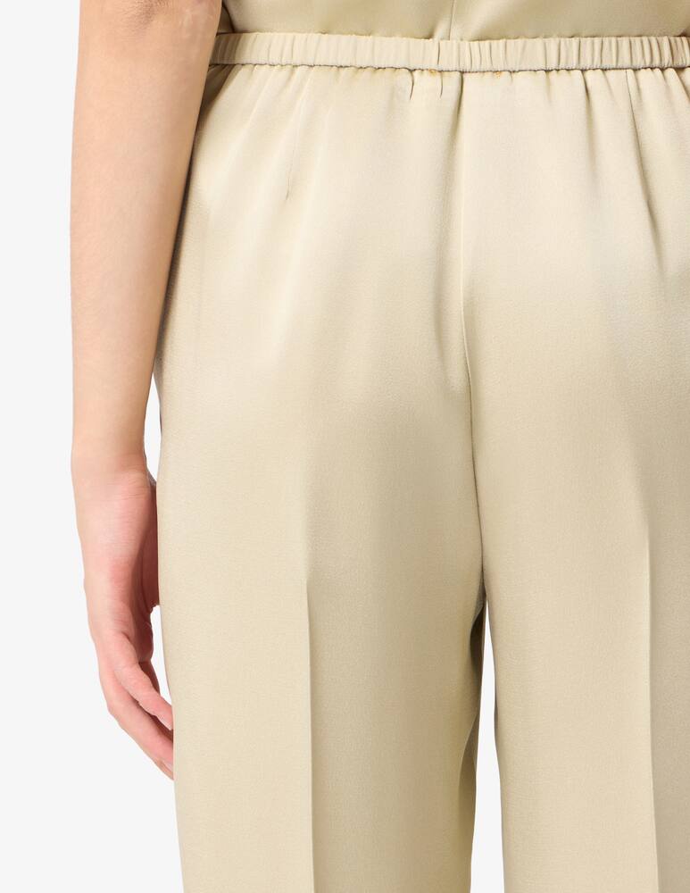 rinascente Forte Forte High-waist satin trousers