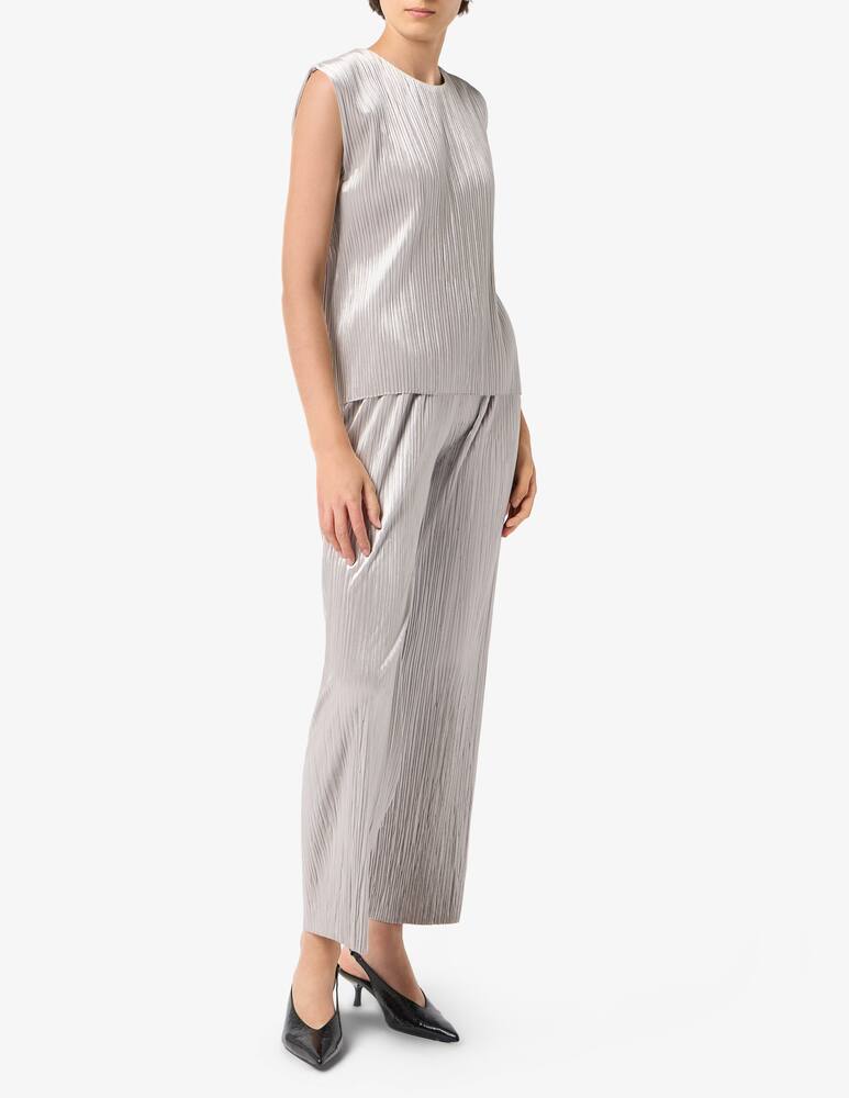 rinascente Forte Forte Pleated jersey top