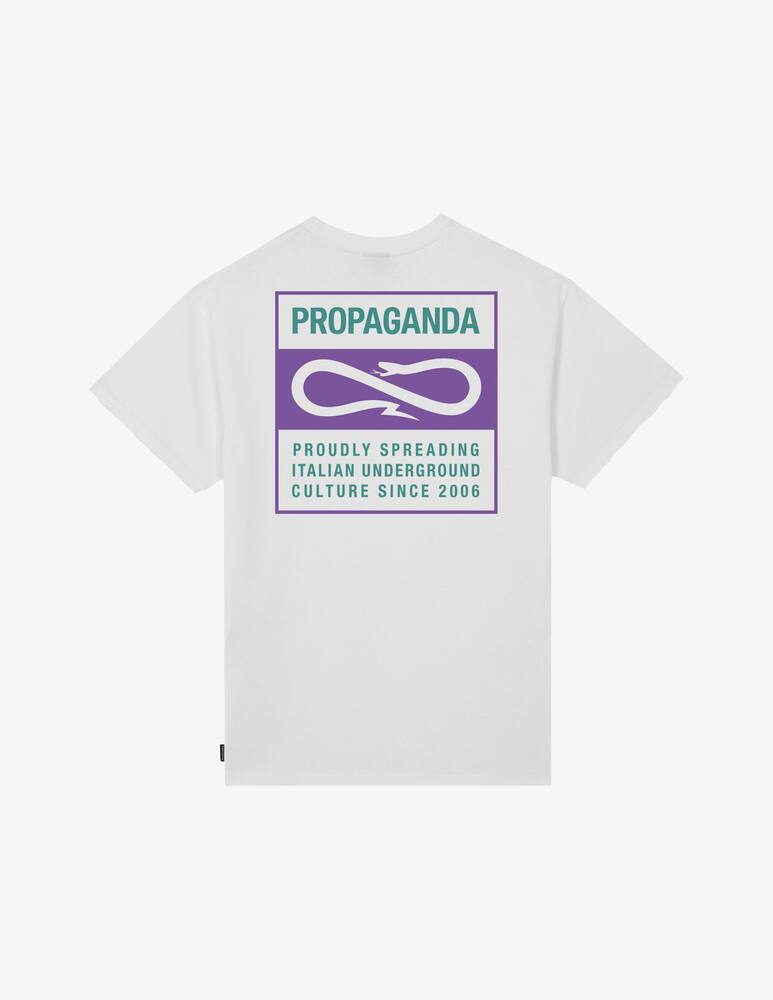 rinascente Propaganda Label bicolor t-shirt