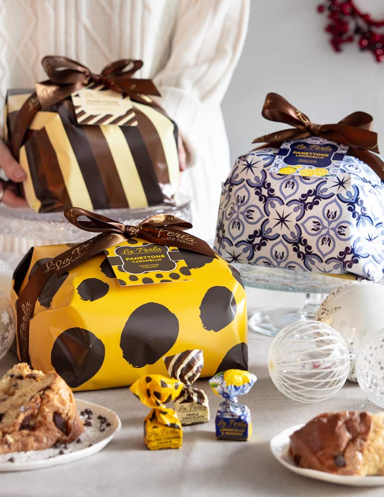 La Perla Di Torino Limoncello Panettone 750g - picture 2 La Perla Di Torino Limoncello Panettone 750g - picture 2