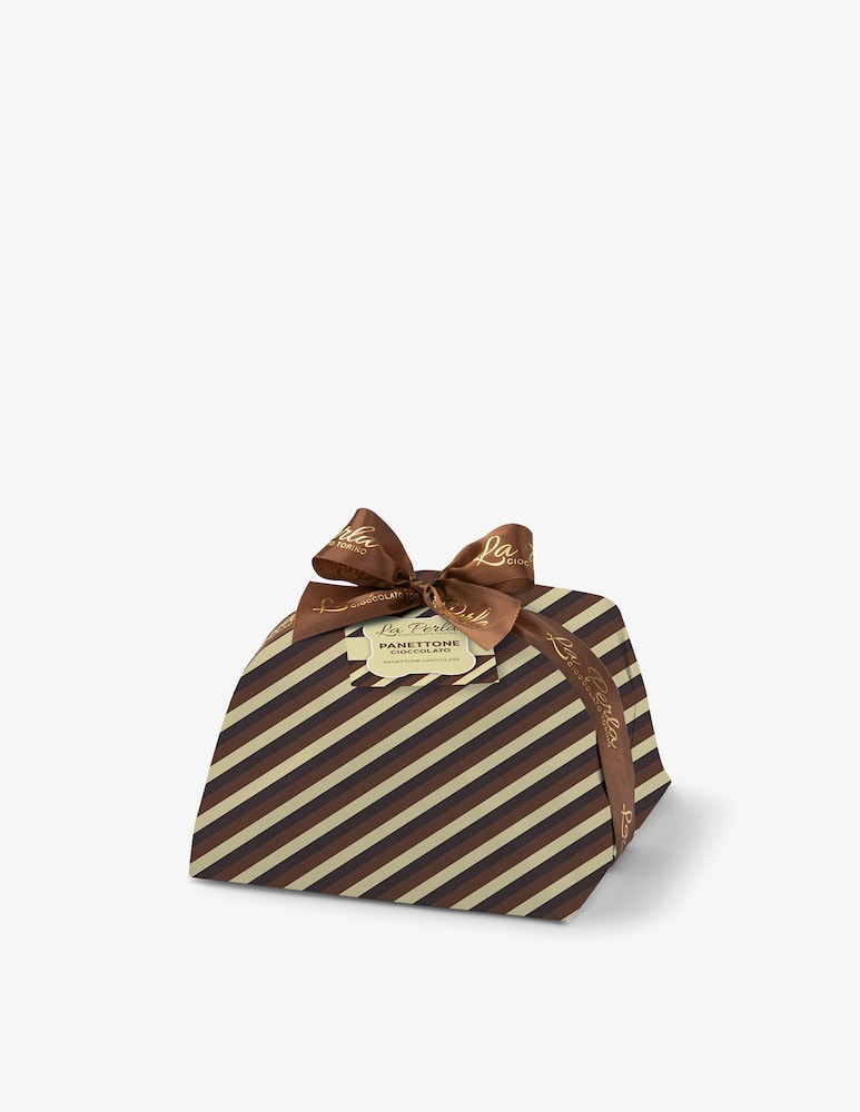 La Perla Di Torino Panettone Triple Chocolate 750g - picture 1 La Perla Di Torino Panettone Triple Chocolate 750g - picture 1
