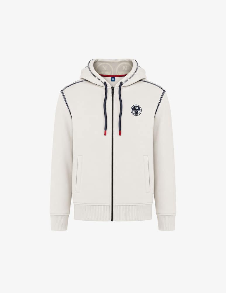 North Sails Felpa con cappuccio zip - immagine 1 North Sails Felpa con cappuccio zip - immagine 1
