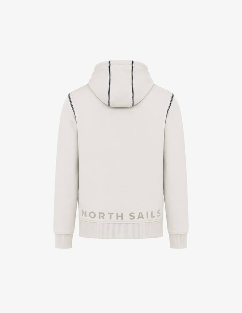 North Sails Felpa con cappuccio zip - immagine 2 North Sails Felpa con cappuccio zip - immagine 2